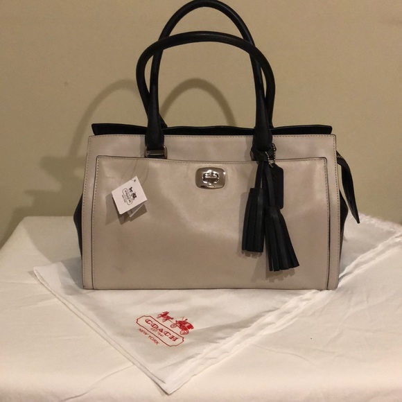 Coach Legacy Two Tone Haley Satchel - Picture 8 of 8